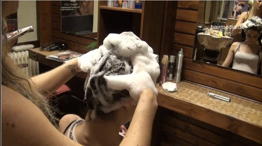 9075 14 Romana by wethair SarahS upright salon shampooing