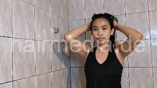 9093 01 (ASMR) SHOWER HAIRWASH Routine #asmrhairwash