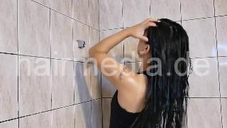 9093 01 (ASMR) SHOWER HAIRWASH Routine #asmrhairwash