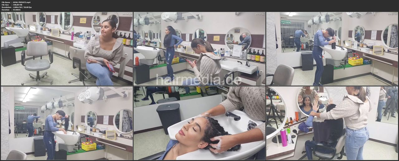 1050 211112 private livestream Amal and Meriem vintage Frankfurt Salon