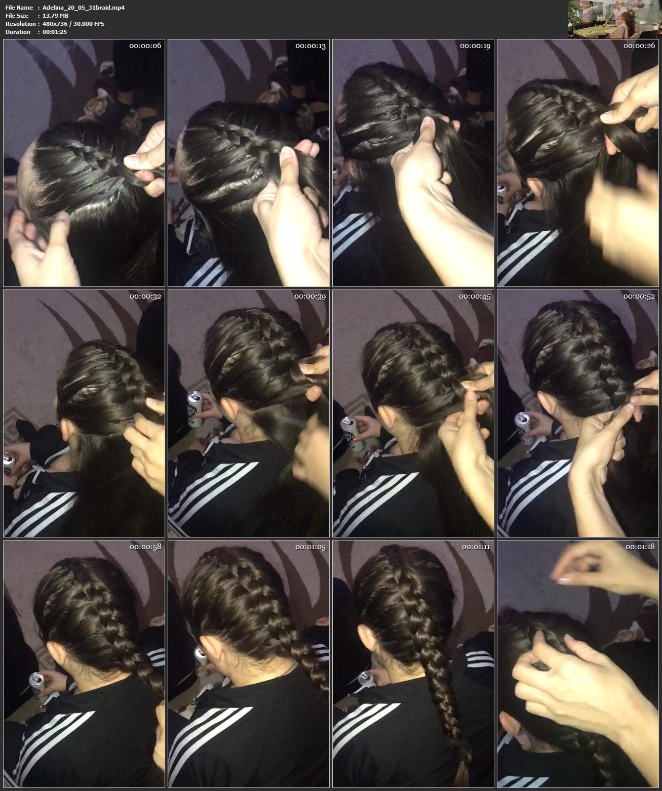 1079 Adelina 200531 Braid video for download