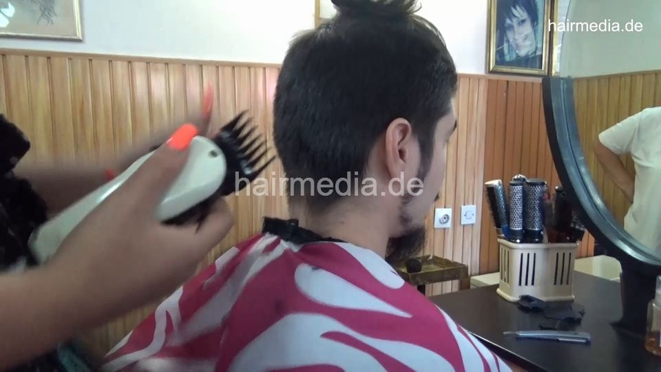2022 AleksaT and DijanaT 1 guy by NevenaI buzz dry haircut