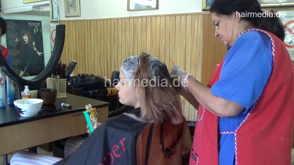 6212 undercut AleksandraS, wash by barber, bleaching, wetset smoking