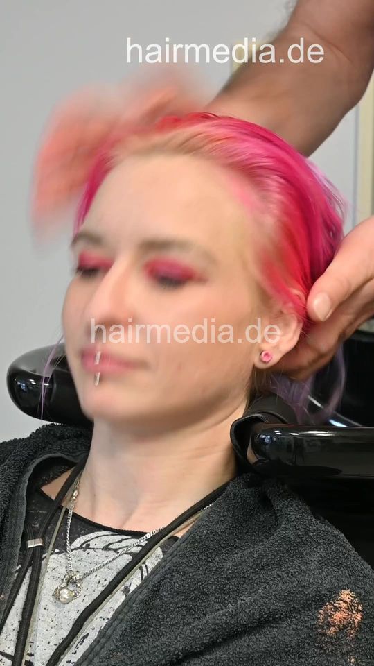 8168 Alexa painted hair by Zoya complete all scenes, vertical video