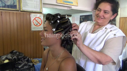 6210 Anette sister wet set vintage serbian salon