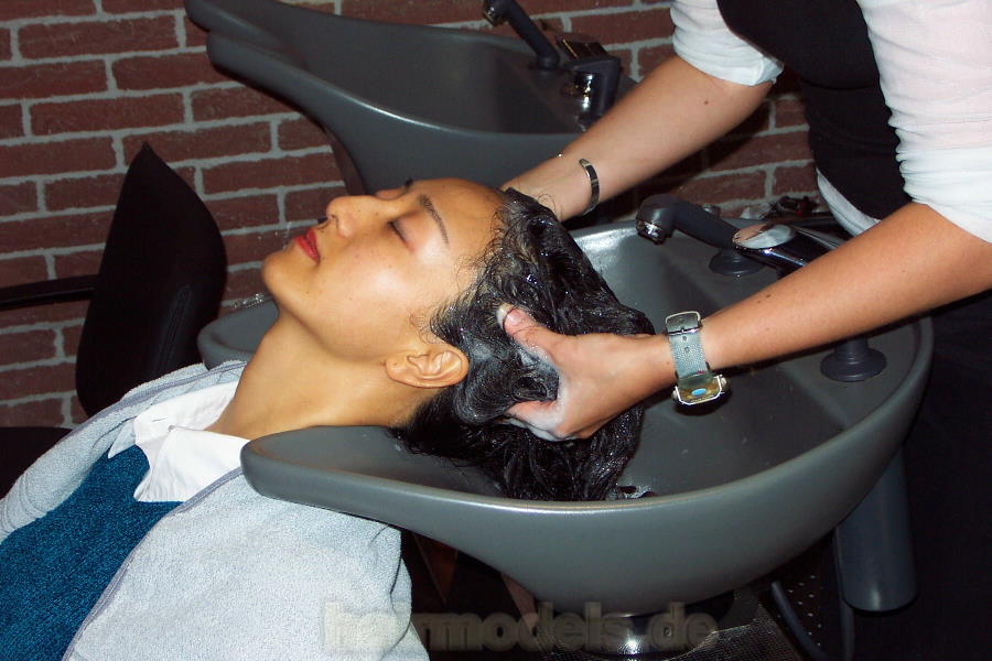 h016 Fei asian wash and haircut 120 pictures for download
