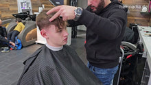 Load image into Gallery viewer, 2024 young boy permed Max Feb. 2322 buzzcut