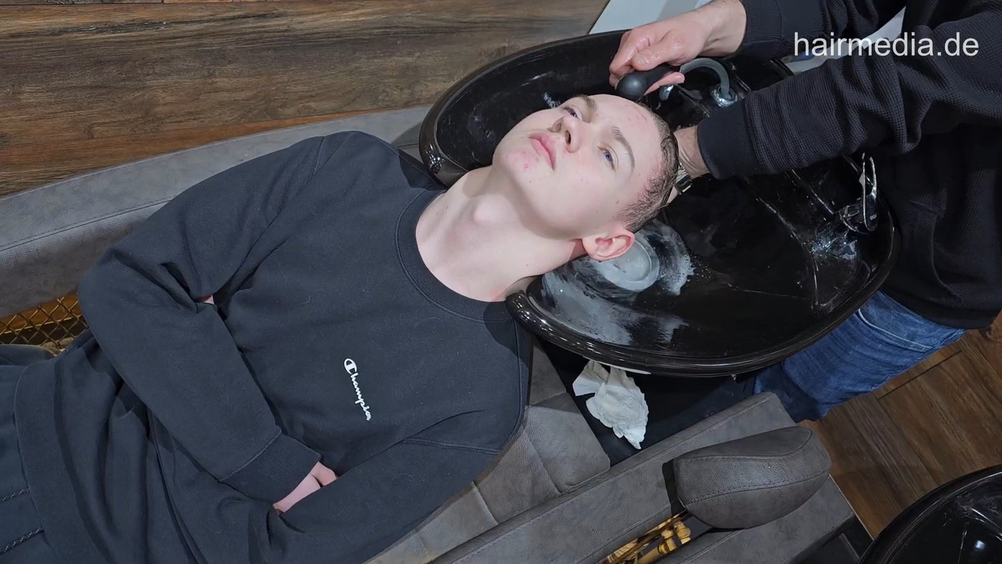 2024 young boy permed Max Feb. 2322 buzzcut