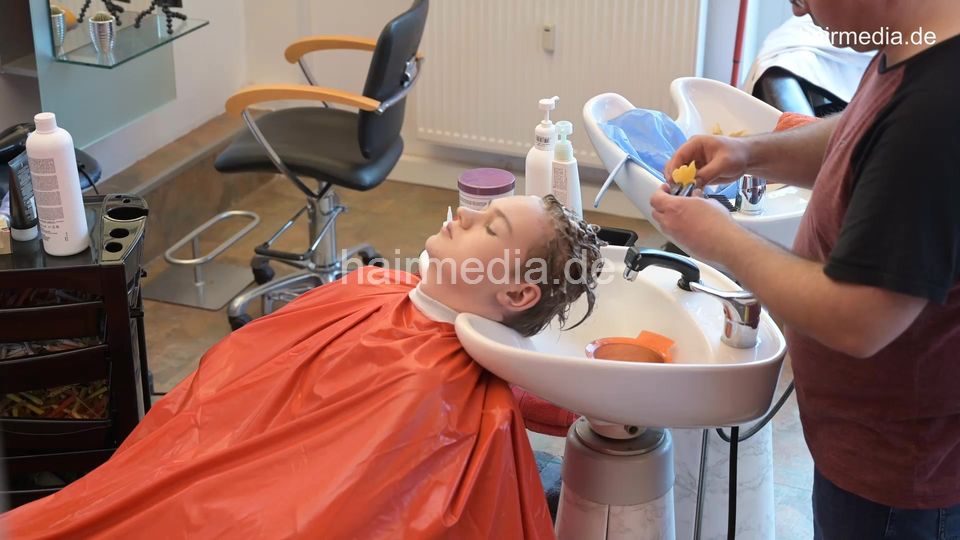 2025 Max young boy by barber Nico 3 perm fixation and buzzcut