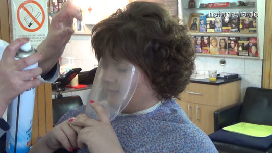 390 Mia wet set earprotected and faceshield 8 min HD video for download