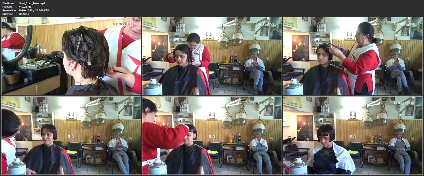 1138 Mimi Belgrade 2 haircut bob bangs