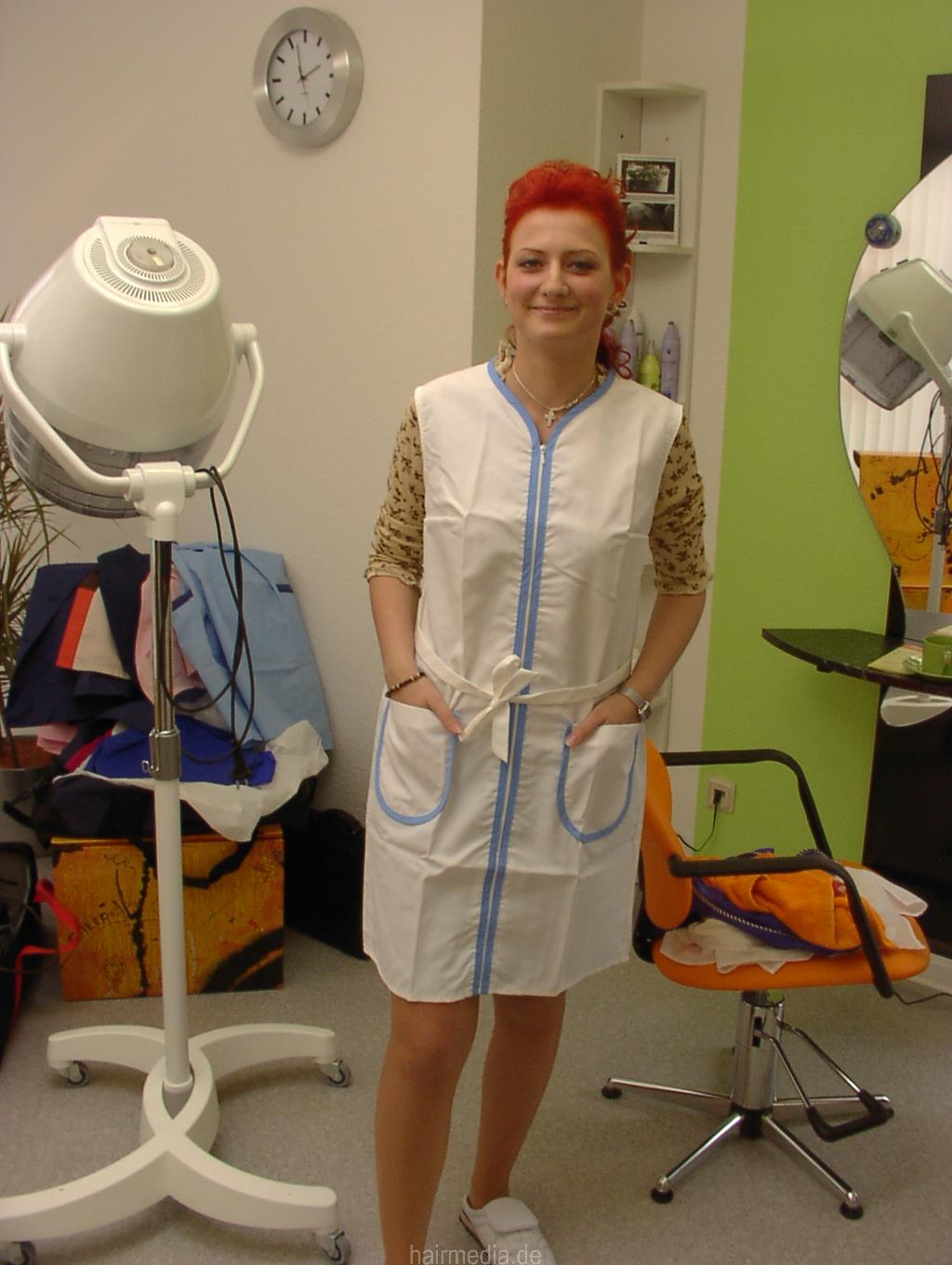 h085 Male Customer by NancyJ wash and cut and apron show 27 min video for download
