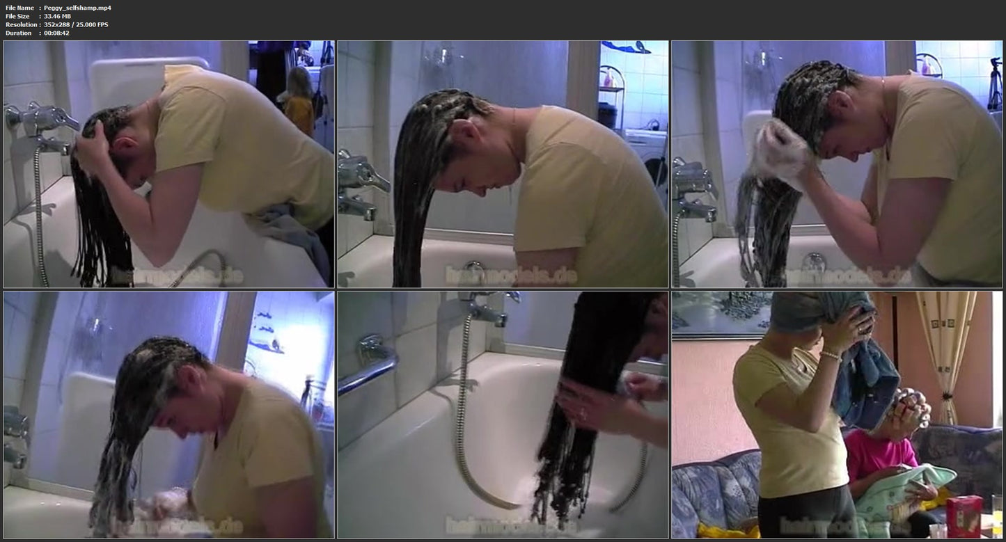 h053 Peggy self longhair shampooing