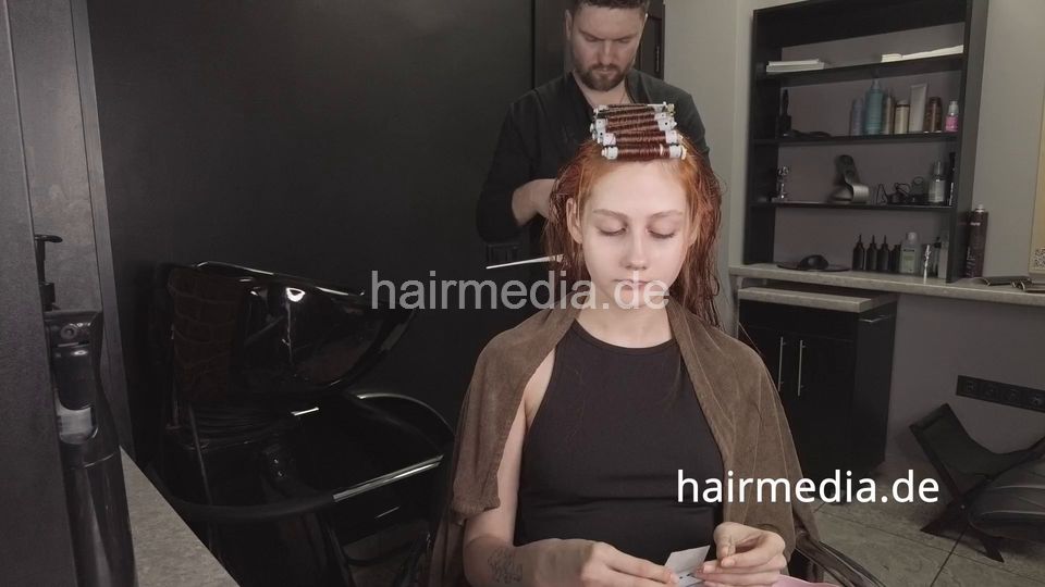 7200 Polina redhead teen perm Part 1