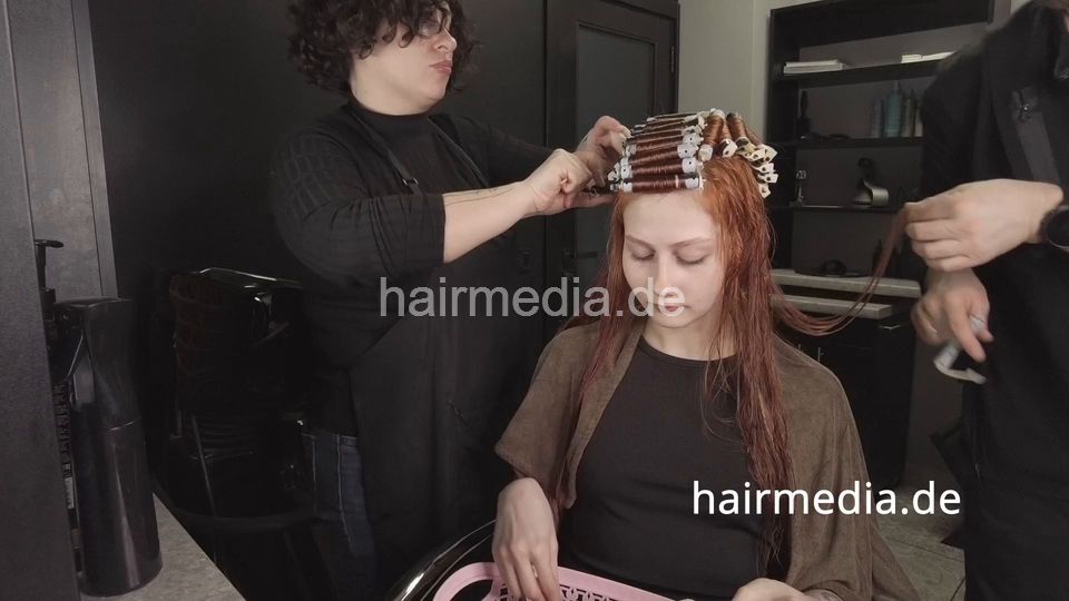 7200 Polina redhead teen perm Part 1