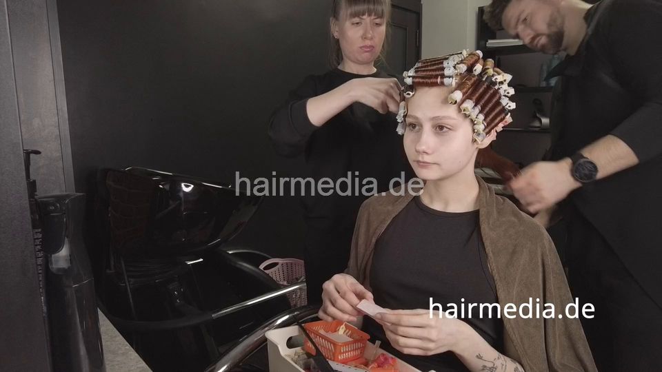 7200 Polina redhead teen perm Part 1