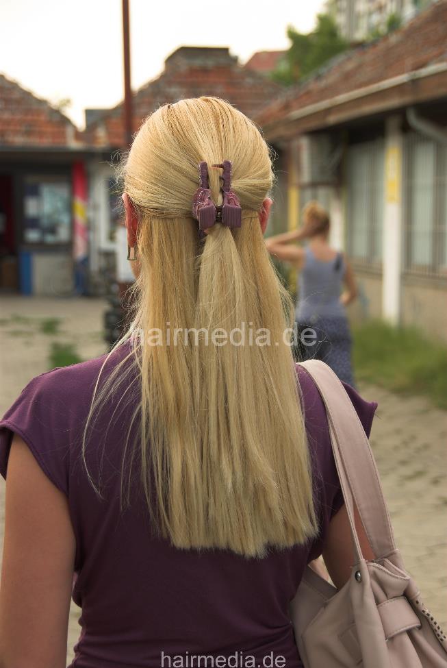 1126 1 Edith wash hair in salon backward (serbian + pampering manner)
