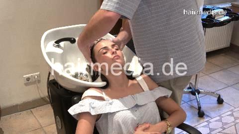 370 SamantaW 1 backward salon shampooing by barber in Berlin salon ASMR pampering