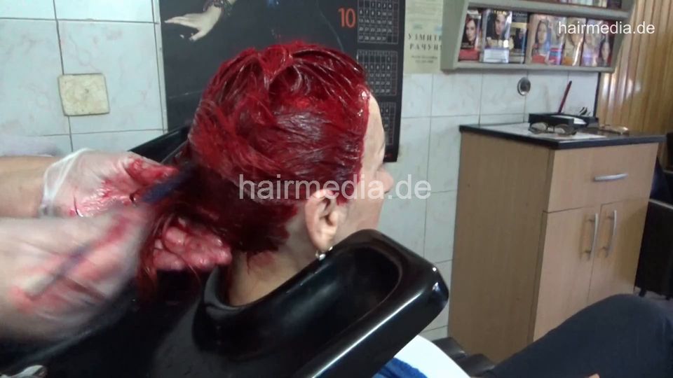 6212 Sokola shampoo, going red, red wetset complete