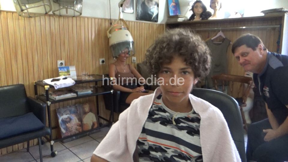 6210 Stephan young boy wet set faked perm small rod wet set