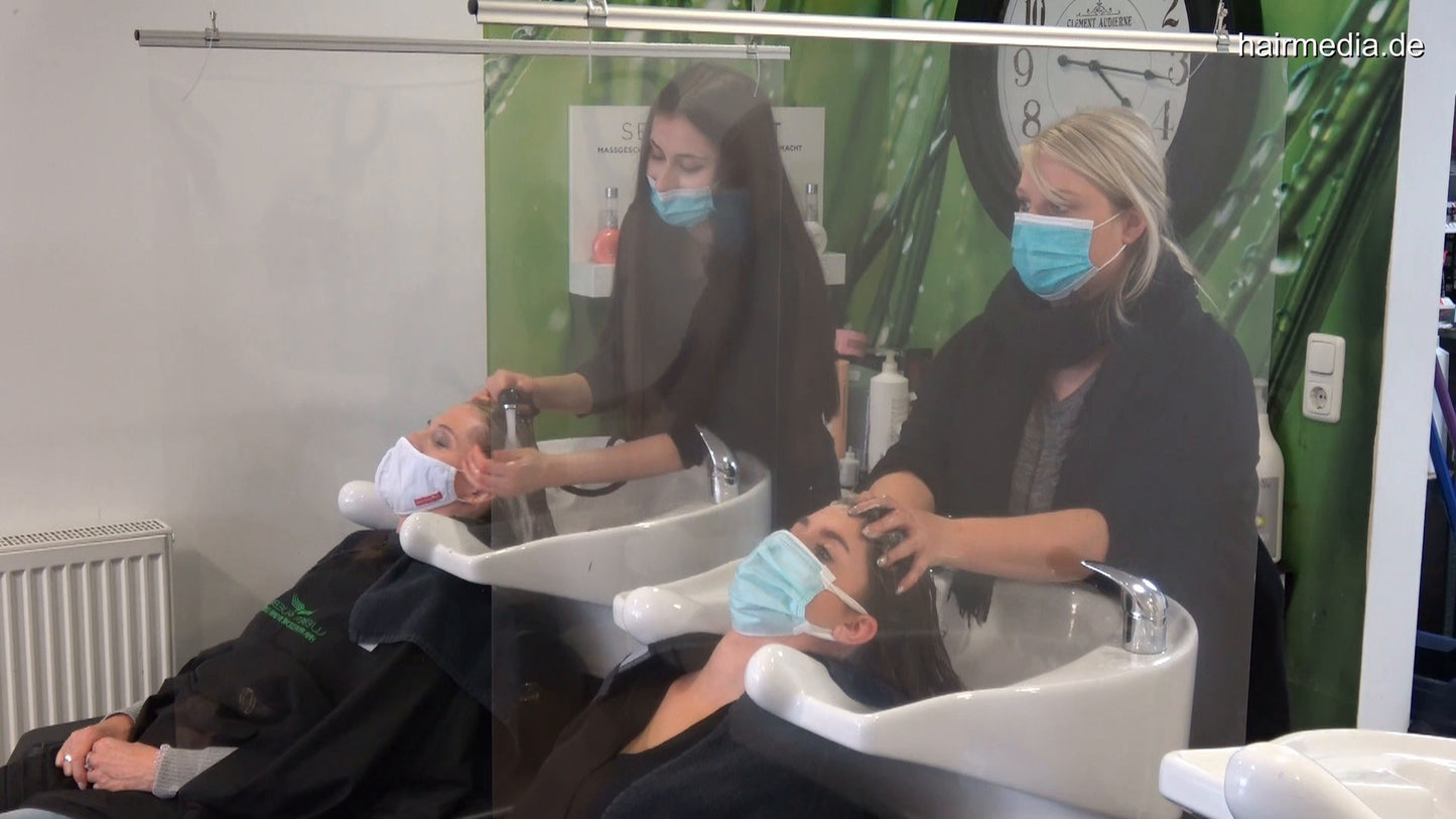 4115 TabeaH Balayage torture Part 2, shampooing parts 67 min HD video for download