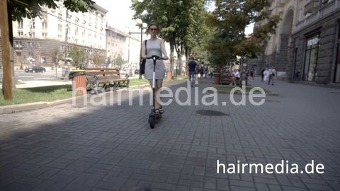 7200 Maria Kucher short hair perm Part 1 by Ukrainian barber