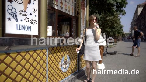 7200 Maria Kucher short hair perm Part 1 by Ukrainian barber