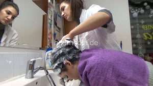 1185 tall barberette NevenaI in barbershop by Neda forward shampoo