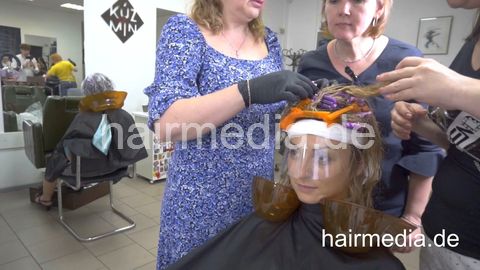 7200 Marina roots perm at workshop Ukrainian perm Part 2
