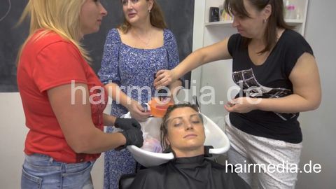 7200 Marina roots perm at workshop Ukrainian perm Part 2