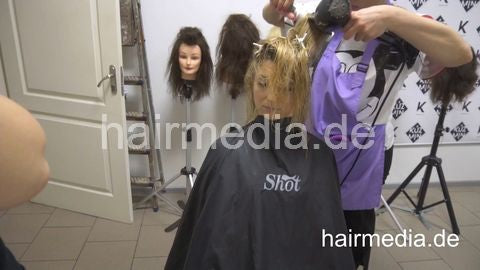 7200 Marina roots perm at workshop Ukrainian perm Part 2