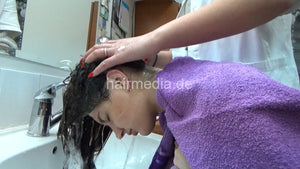 1185 Neda by tall barberette NevenaI in barbershop forward shampoo