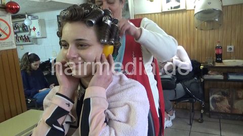 6207 04 Cvetatna wet set old fashion salon, earprotectors, faceshield