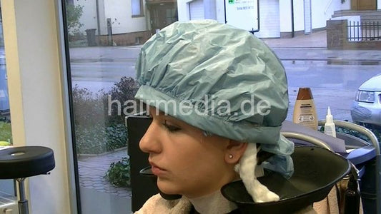 1213 Valerie first salon perm with girl friend haircaredreams hairfun