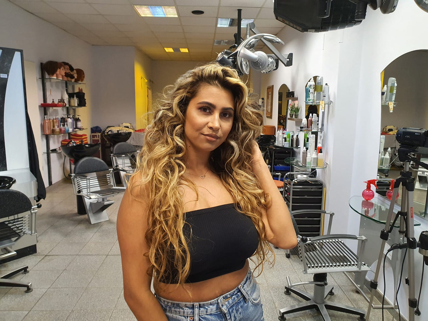 1050 220515 Jenny surprise haircare and Ukrainian teen perm 5,5 hours lifestream
