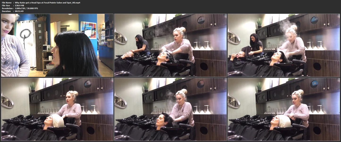 1062 Why Katie got a Head Spa at Focal Pointe Salon and Spa