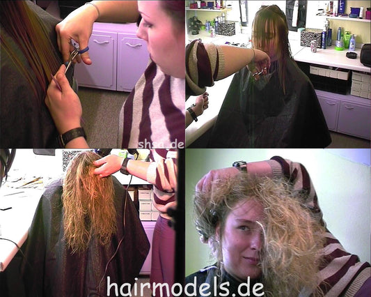 b012 Sina haircut and blow 20 min video for download