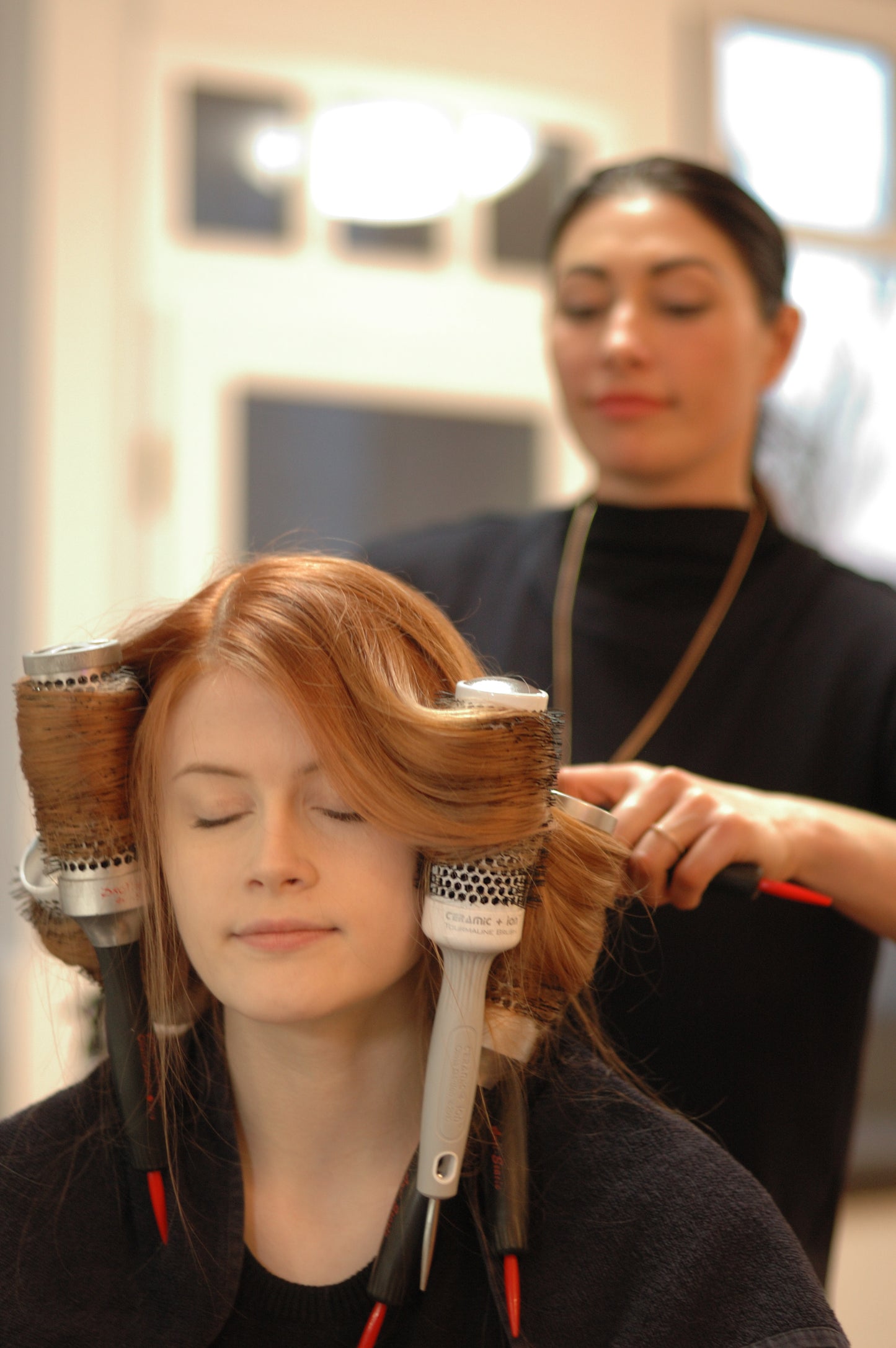1032 AjaJane shampoo, blow out