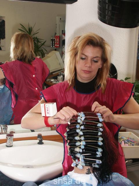 7043 Barberette Jenny in Igelit strong perm