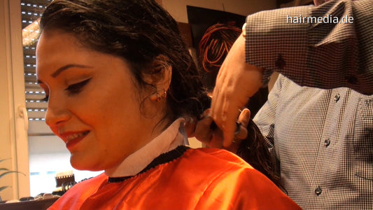 8098 Benafsha cut long to nape shave bob by hobbybarber truckdriver