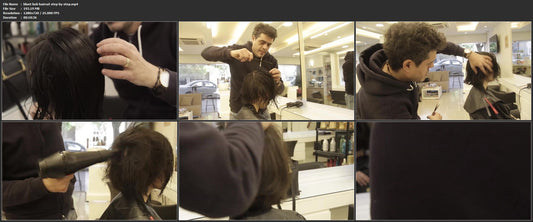 1062 blunt bob haircut step by step