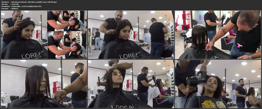 1062 bob haircut tutorial... full video available soon