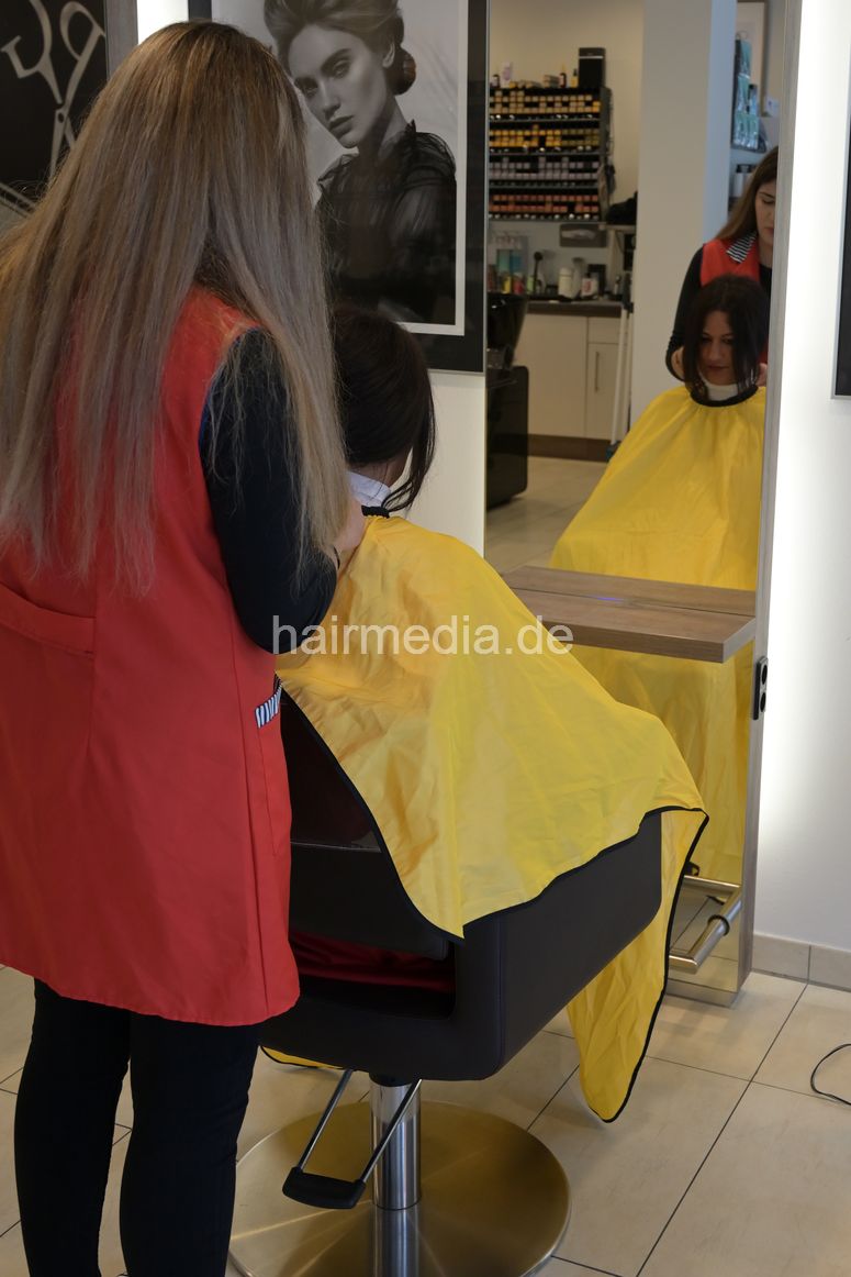 Inge TV unique Nikon colors haircutcape nylon saloncape e0145