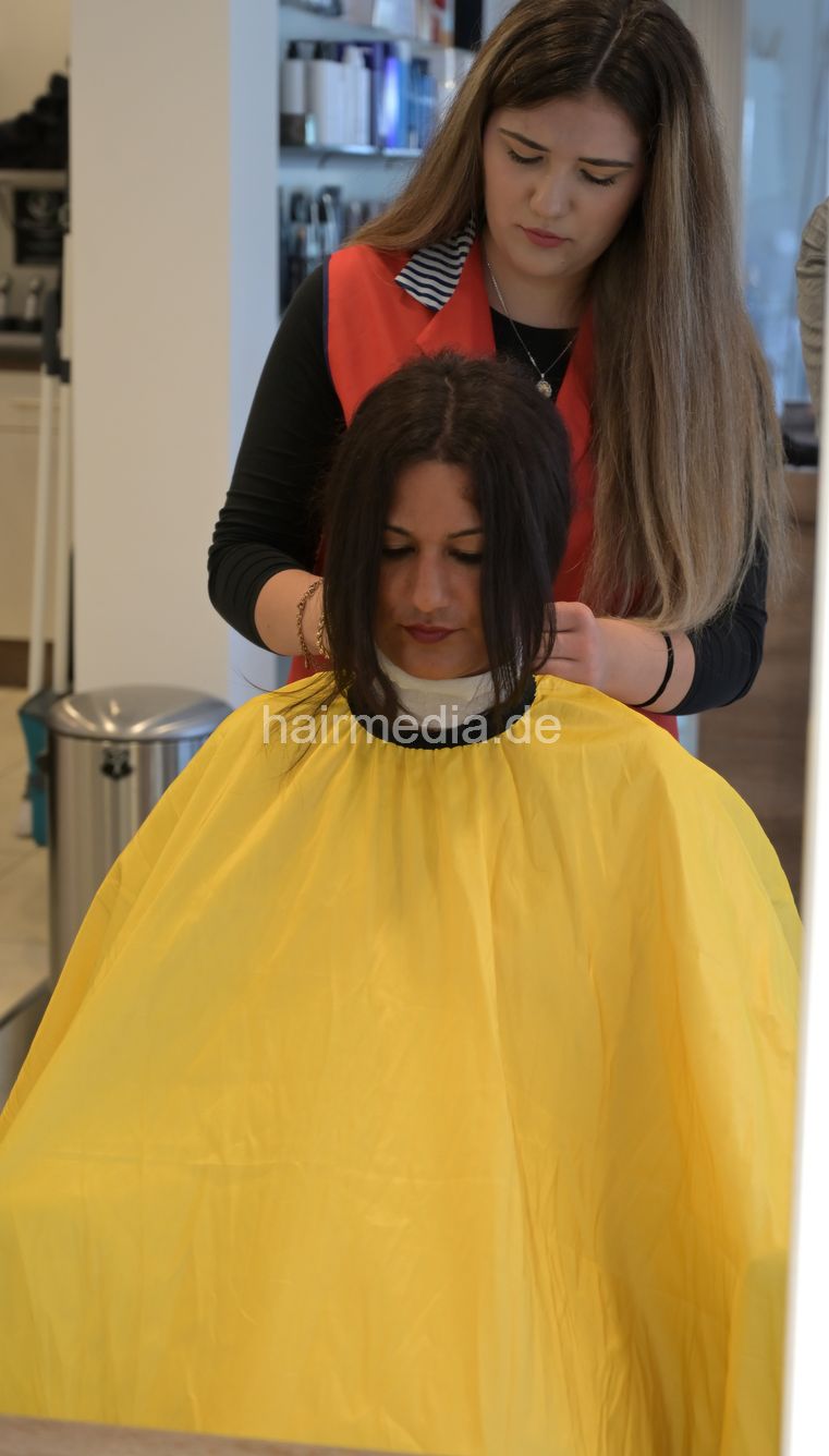 Inge TV unique Nikon colors haircutcape nylon saloncape e0145