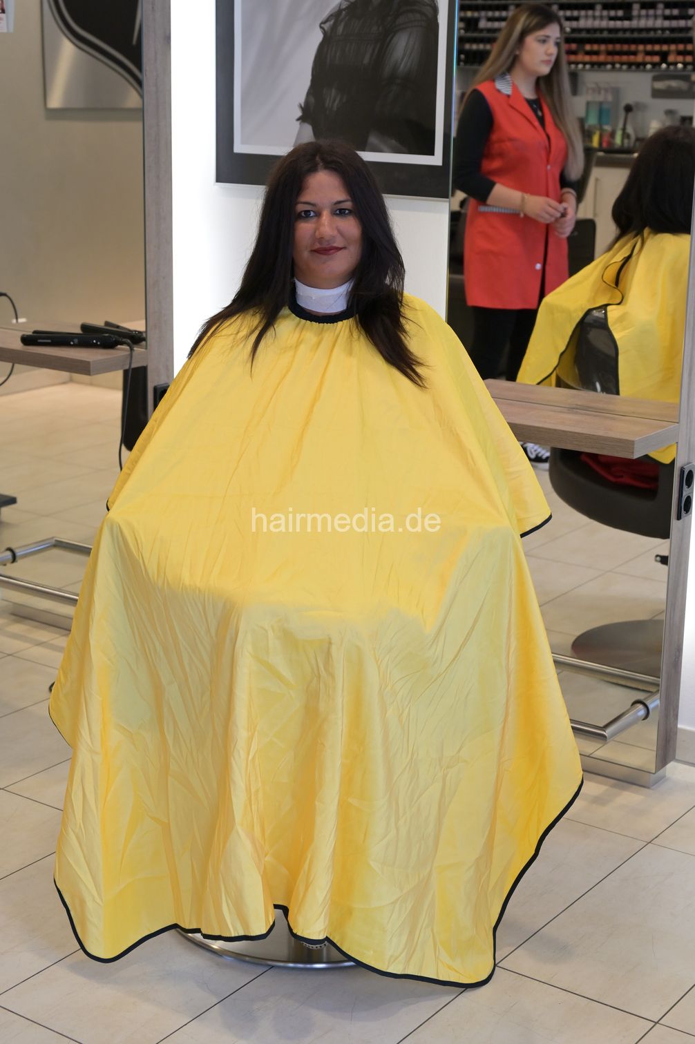 Inge TV unique Nikon colors haircutcape nylon saloncape e0145