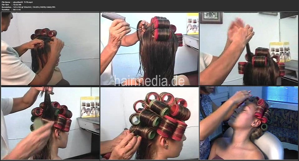 6199 Gala bouffant, shampoo, wet set, updo, bouffant