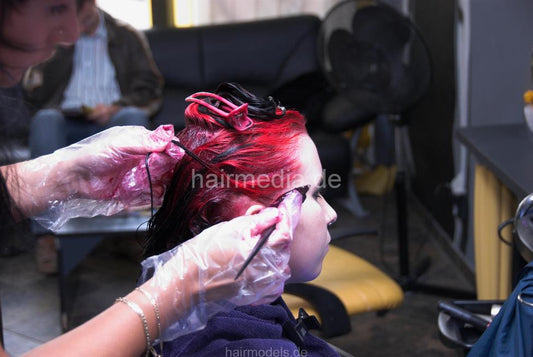 466 DeniseT Glauchau coloring red 35 min video for download