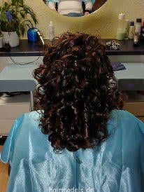 608 Denise shampooing and wet set 30 min video and 100 stills for download
