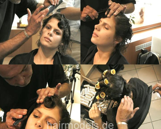 670 HU handgelegte Wasserwelle 11 min Video for download