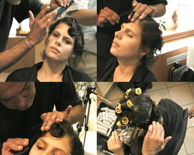 Classic Finger Wave Technique, Hand-Laid Water Wave – Budapest Master Hairdresser 2004